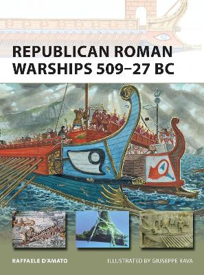 Book cover for Republican Roman Warships 509-27 BC