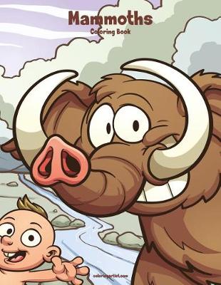 Book cover for Mammoths Coloring Book 1