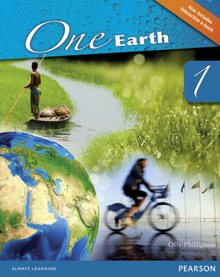 Book cover for One Earth Student's Book 1 with ebook