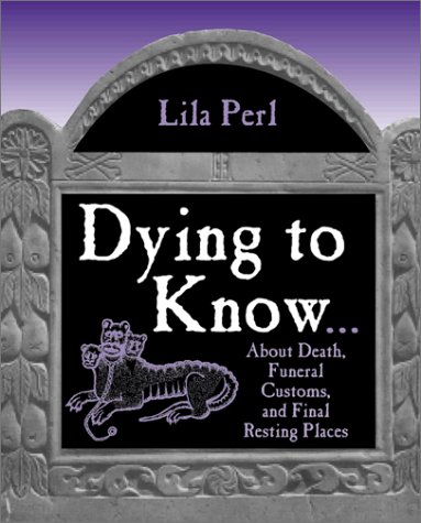 Book cover for Dying to Know