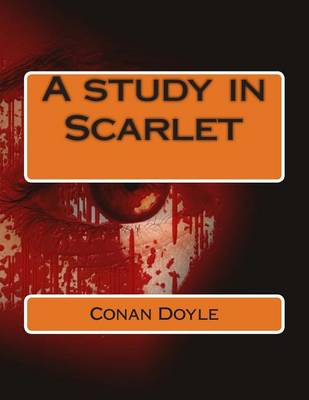 Book cover for A study in Scarlet