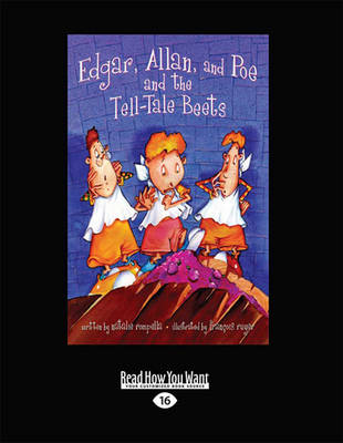 Book cover for Edgar, Allan, Poe, the Tell-Tale Beets