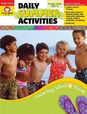 Book cover for Daily Summer ACT Moving Pre-K to K