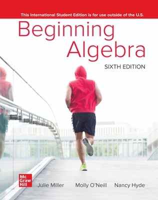 Book cover for Beginning Algebra ISE