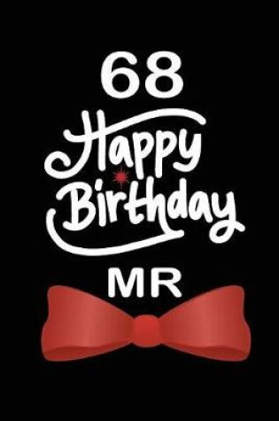 Cover of 68 Happy birthday mr