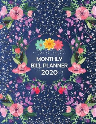 Cover of Monthly bill planner 2020