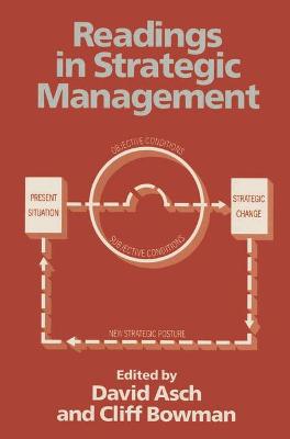 Book cover for Readings in Strategic Management