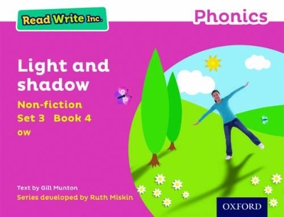 Cover of Read Write Inc. Phonics: Light and Shadow (Pink Set 3 Non-fiction 4)