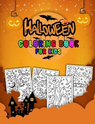 Book cover for Halloween Coloring book for Kids