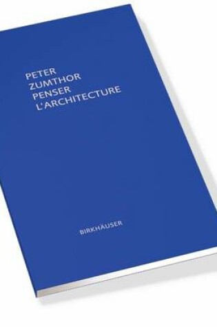 Cover of Penser L'Architecture