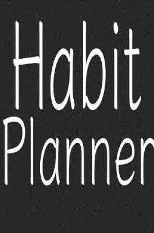 Cover of Habit Planner
