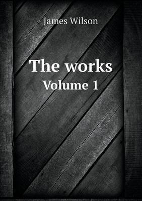 Book cover for The works Volume 1