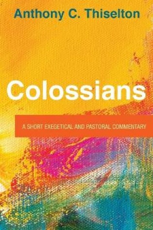 Cover of Colossians