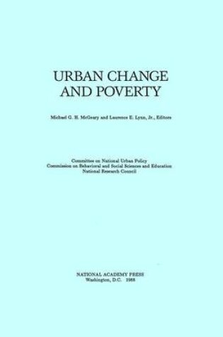 Cover of Urban Change and Poverty
