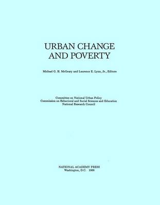 Book cover for Urban Change and Poverty