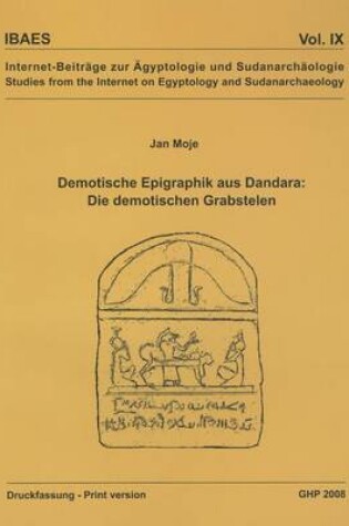 Cover of Demotische Epigraphik aus Dandara