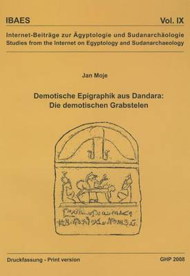 Book cover for Demotische Epigraphik aus Dandara