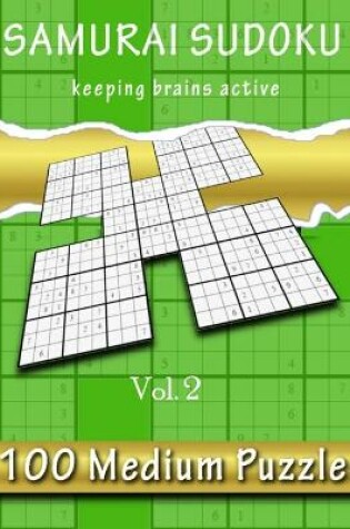 Cover of Samurai Sudoku, Keeping Brains Active Vol.2