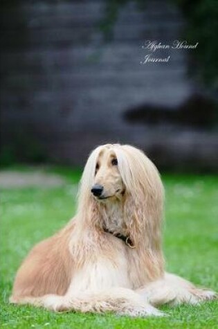 Cover of Afghan Hound Journal