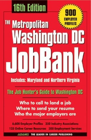 Book cover for Metropolitan Washington DC Jobbank