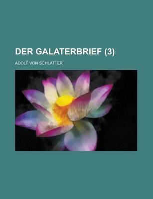 Book cover for Der Galaterbrief (3)