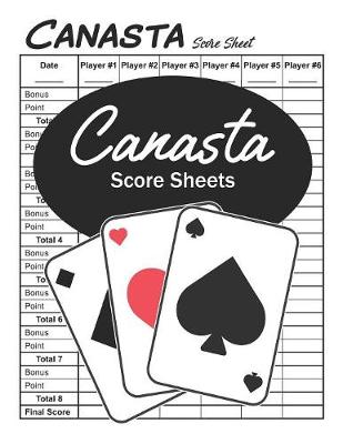 Book cover for Canasta Score Sheets