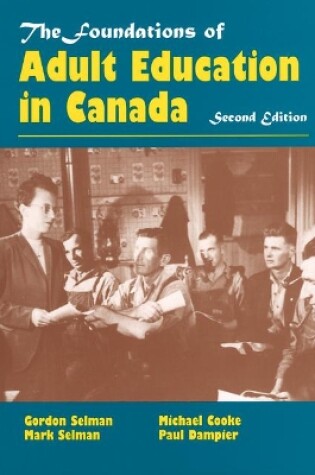 Cover of Foundations of Adult Education in Canada