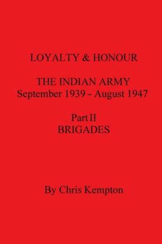 Cover of Loyalty and Honour, the Indian Army