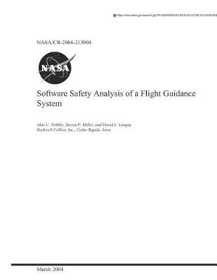 Book cover for Software Safety Analysis of a Flight Guidance System