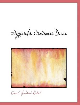 Book cover for Hyperidis Orationes Duae