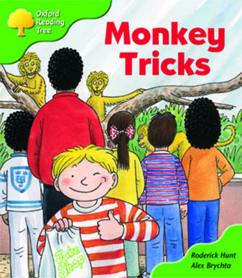 Book cover for Oxford Reading Tree: Stage 2: Patterned Stories: Monkey Tricks