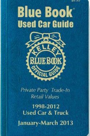 Cover of Kelly Blue Book Used Car Guide