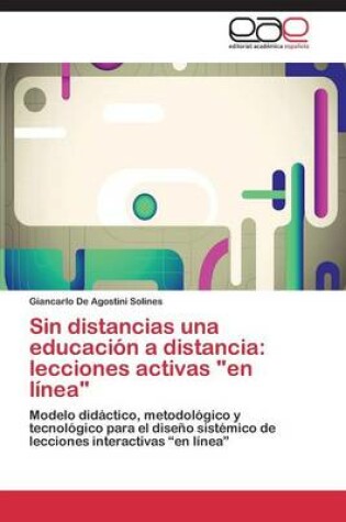 Cover of Sin Distancias Una Educacion a Distancia