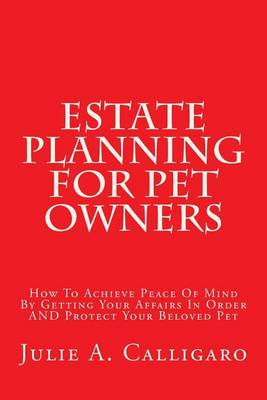 Book cover for Estate Planning for Pet Owners