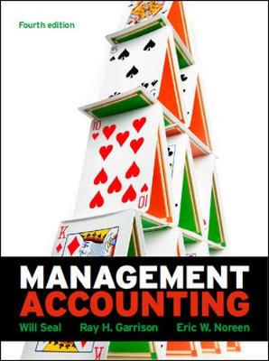 Book cover for Management Accounting with Connect Plus Card