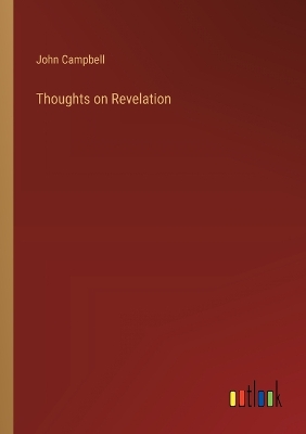 Book cover for Thoughts on Revelation