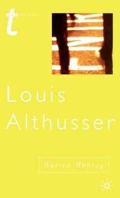 Book cover for Louis Althusser