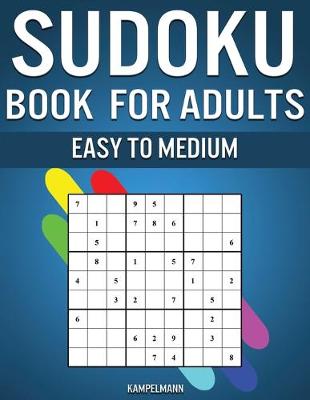 Book cover for Sudoku Book for Adults Easy to Medium