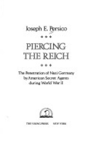 Cover of Piercing the Reic