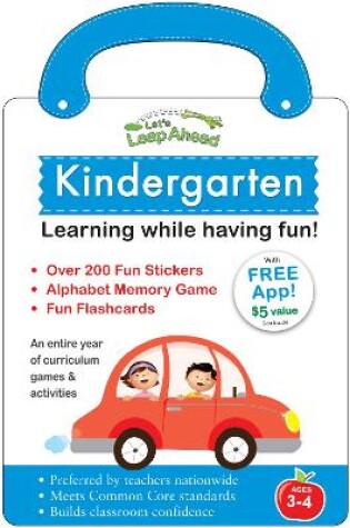 Cover of Let's Leap Ahead: Kindergarten Learning While Having Fun!