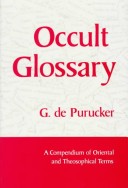 Book cover for Occult Glossary