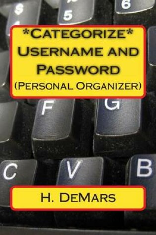 Cover of *Categorize* Username and Password