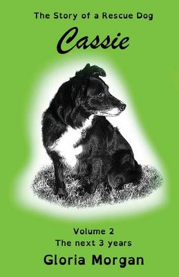 Book cover for Cassie, the story of a rescue dog