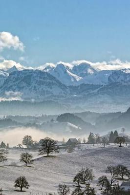 Book cover for Snowy Winter Mountain Landscape