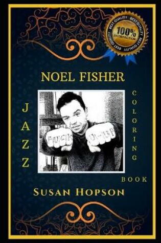 Cover of Noel Fisher Jazz Coloring Book