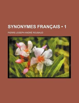 Book cover for Synonymes Francais (1)