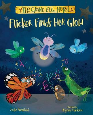 Book cover for Flicker Finds Her Glow