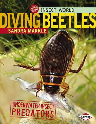 Book cover for Diving Beetles: Underwater Insect Predators. Insect World.