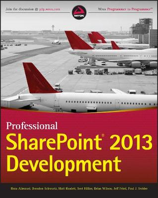 Book cover for Professional SharePoint 2013 Development