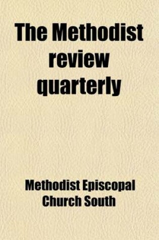 Cover of The Methodist Review Quarterly